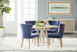 Turino 54" Round Dining Table Wood Top