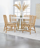 Turino 54" Round Dining Table Concrete Top