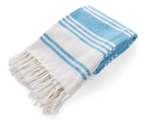 Aqua Beach Towels - Turkish Cotton Towels