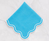 Turquoise napkins