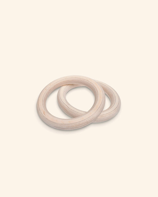 ULPU MINI gym rings | birch - black straps