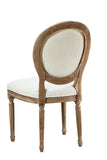 Louis Oval Back Side Chair (NWW)