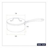 Ciarra Kitchen PortoChef Quartet : Donut Induction Cooktop & HOOD TO GO & Cookware Mini Duo