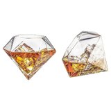 Set of 4 Diamond Whiskey & Wine Glasses 10oz