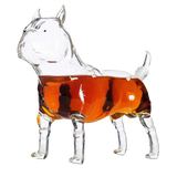French Bull Dog - Pug Animal Whiskey and Wine Decanter - 500ml