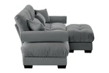 CLOUDIES 94" Loveseat with 1 Ottoman