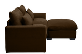 PERTH 86" Loveseat with 1 Ottoman