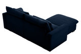 PERTH 86" Loveseat with 1 Ottoman