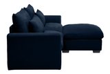 PERTH 86" Loveseat with 1 Ottoman