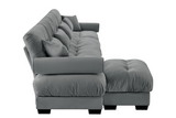 CLOUDIES 173" 4 Seater Sofa with 1 Ottoman