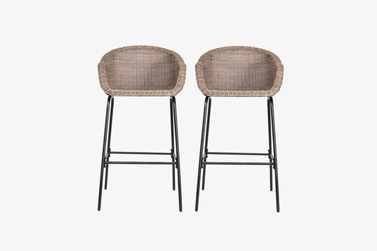 ZENRO Outdoor Barstool - Set of 2