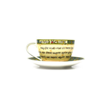Irish Blessing Bone China Cup & Saucer Set