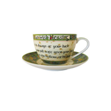 Irish Blessing Bone China Cup & Saucer Set