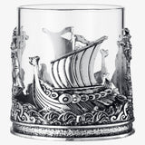 Viking & Mythological Pewter Whiskey - 12oz SINGLE