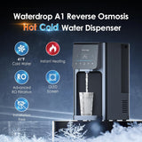 Waterdrop A1 Reverse Osmosis Hot Cold Water Dispenser with RO Replacement Filter Combo