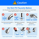 Waterdrop Faucet Water Filter CTF-06 & Cartridge CFF-03 Set