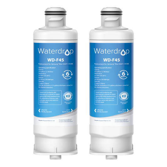 Waterdrop Replacement for Samsung DA97-17376B Refrigerator Water Filter
