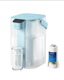 Waterdrop Electric Water Filter Pitcher, Reduce 99.6% of Lead and 45+ Impurities, 200-Gallon Rechargeable Water Dispenser, Instant 15-Cup Countertop System, NSF/ANSI 401&53&42&372, Light Blue