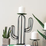 Cactus Single Pillar Candle Holder, 2 MOQ