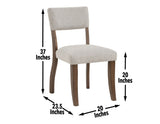 Wade 48-inch Glass Top 5-Piece Dining Set (Table & 4 Side Chairs)