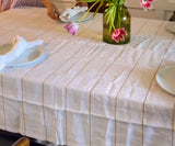 Gold Lurex Metallic Tablecloth