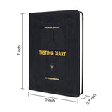 Wine Folly Wine Journal Guided Wine Tasting Notes (5" x 7" B6 Notebook) (Black)