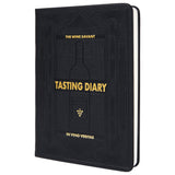 Wine Folly Wine Journal Guided Wine Tasting Notes (5" x 7" B6 Notebook) (Black)