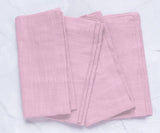 Wispy Pink Wedding Napkins