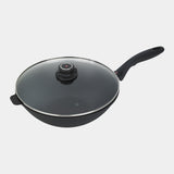 XD Nonstick Wok with Glass Lid | Made in Switzerland