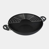 XD Nonstick Wok with Glass Lid - Induction | Made in Switzerland