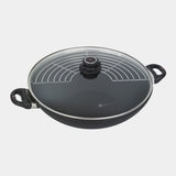 XD Nonstick Wok with Glass Lid | Made in Switzerland