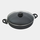 XD Nonstick Sauteuse with Glass Lid | Made in Switzerland