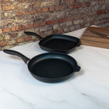 XD Nonstick 2-Piece Set - Fry Pan & Grill Pan | Made in Switzerland
