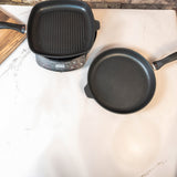 XD Nonstick 2-Piece Set - Fry Pan & Grill Pan - Induction | Made in Switzerland