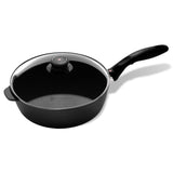XD Nonstick Saute Pan with Glass Lid - Induction | Made in Switzerland