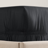 Purefect Fit Adjustable Sateen Fitted Sheet Black