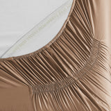 Purefect Fit Adjustable Sateen Fitted Sheet Copper