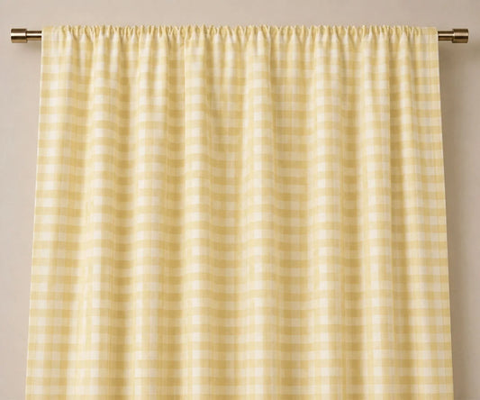 Buffalo Checked Curtains