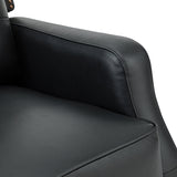 Benito 28.74" Wide Genuine Leather Swivel Rocker Recliner