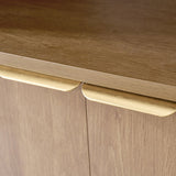 Victoria Modern Curved Top Bookcase