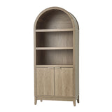 Victoria Modern Curved Top Bookcase