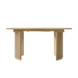 American Modern Fluted Space Saving Table and Chairs & Storage Cabinet Sets (Optional Types)