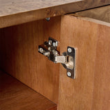 Contemporary Burl Veneer Cabinet for Stylish Living