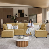 Harmetrix Oversized Soft Sectional Couch with Storage