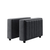 Aeris Modern Curved Sectional Parts & Components