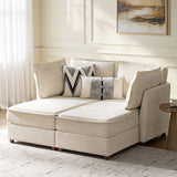 Diego Modern Modular 6-Seat Sectional Sofa with Chaise Lounge