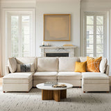 Diego Modern Modular 6-Seat Sectional Sofa with Chaise Lounge