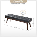 Emilio Mid-Century Modern Multifunctional Design Bench