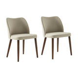 Diana Mid-Century Modern Upholstered Dining Chair,Upholstered Side Chairs,Set of 2 (Optional Types)