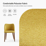 Diana Mid-Century Modern Upholstered Dining Chair,Upholstered Side Chairs,Set of 2 (Optional Types)